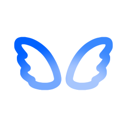Guardian Angel blue wings